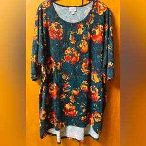 LuLaRoe  Floral “Irma” Tunic (Retired Style; no longer in production)